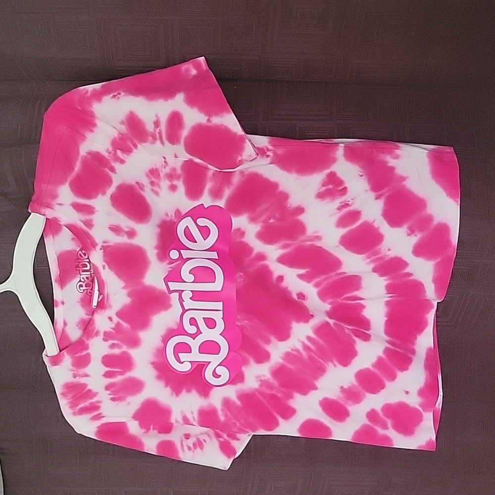 Barbie Logo Heart Tie-Dye Girls Baby T-Shirt 65th Anniversary 2023 - Picture 9 of 14